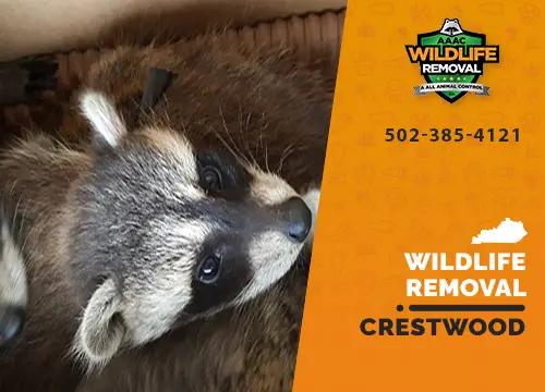 Crestwood Wildlife Removal professional removing pest animal