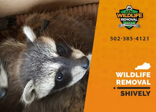 Shively Wildlife Removal professional removing pest animal