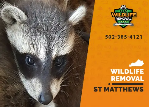 St Matthews Wildlife Removal professional removing pest animal