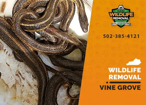 Vine Grove Wildlife Removal professional removing pest animal